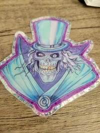 Hat-Box Ghost Sticker