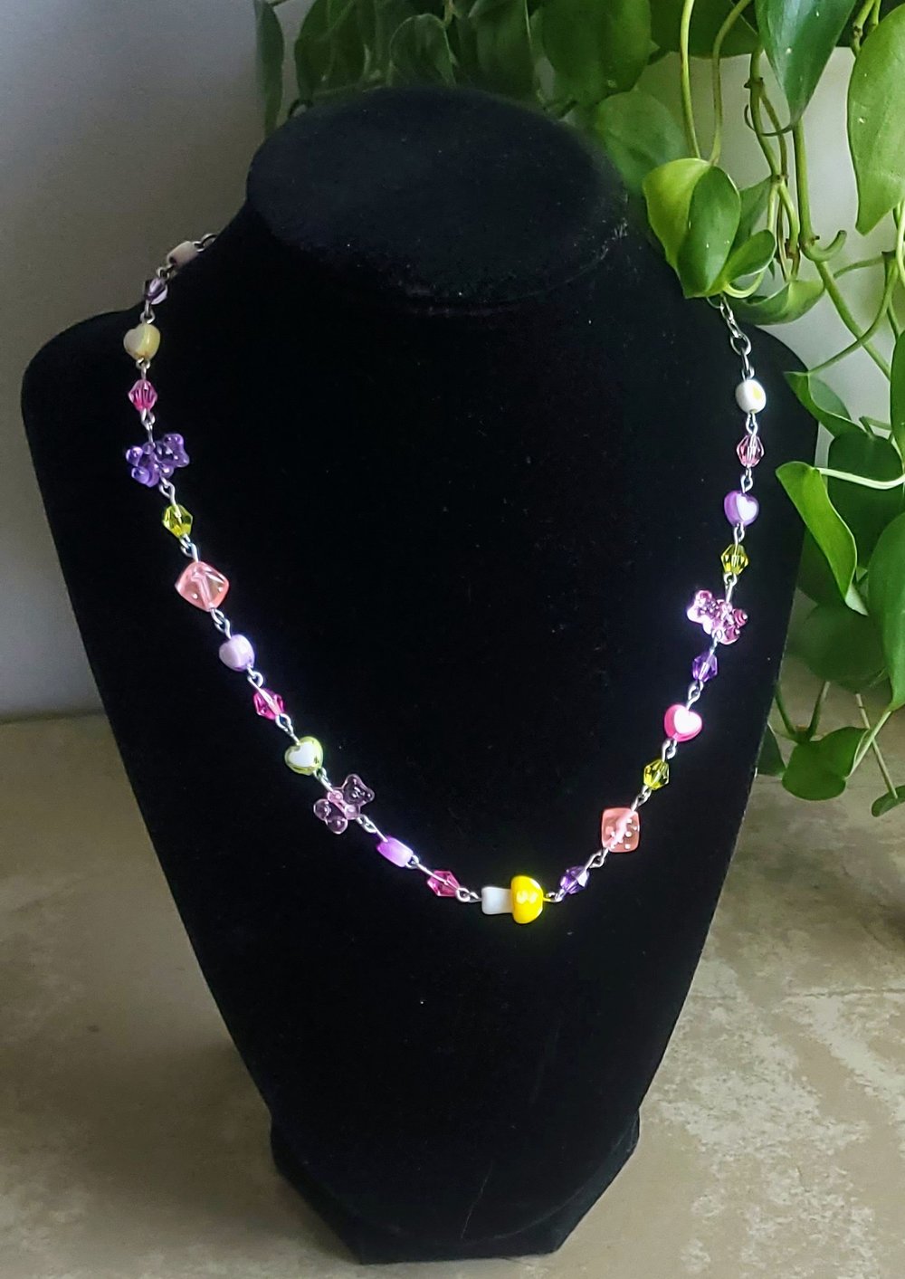 Image of Rainbow π necklace