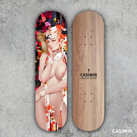 Image 1 of CASIMIR Limited Skateboard - TAROT The Devil  / Curious the Cat