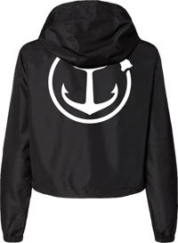 Image 2 of  IKONIC CROP ZIPPYS - BLK