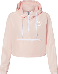 Image 1 of CROP ZIPPYS - PINK