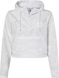 Image 1 of CROP ZIPPYS - WHITE CAMO