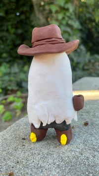 Image 3 of Ghost Cowboy Clay Figure 