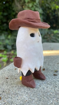 Image 5 of Ghost Cowboy Clay Figure 