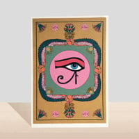 Image 4 of Egyptian Eye of Horus Card