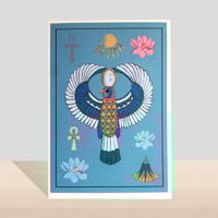 Image 1 of Egyptian Phoenix Card