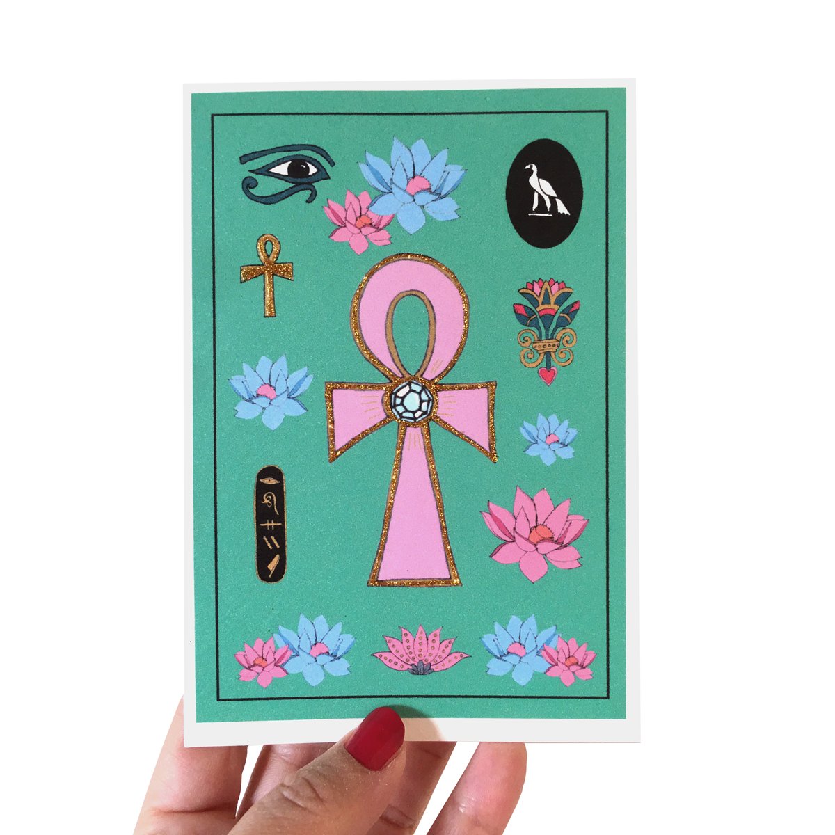 Egyptian Ankh Card Rosie Wonders egyptian-ankh-card-rosie-wonders