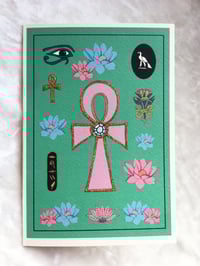 Image 3 of Egyptian Ankh Card