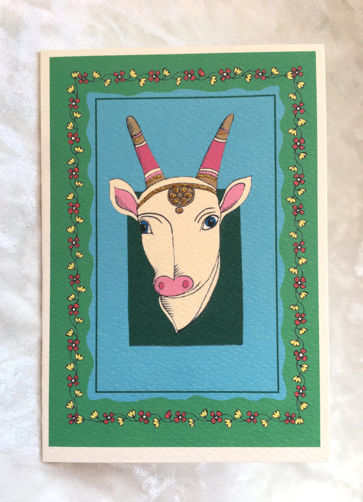 Cow's Head Card 
