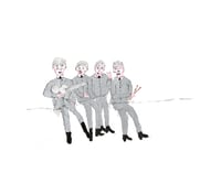Image 2 of "The Beatles" an illustration by MDB. 