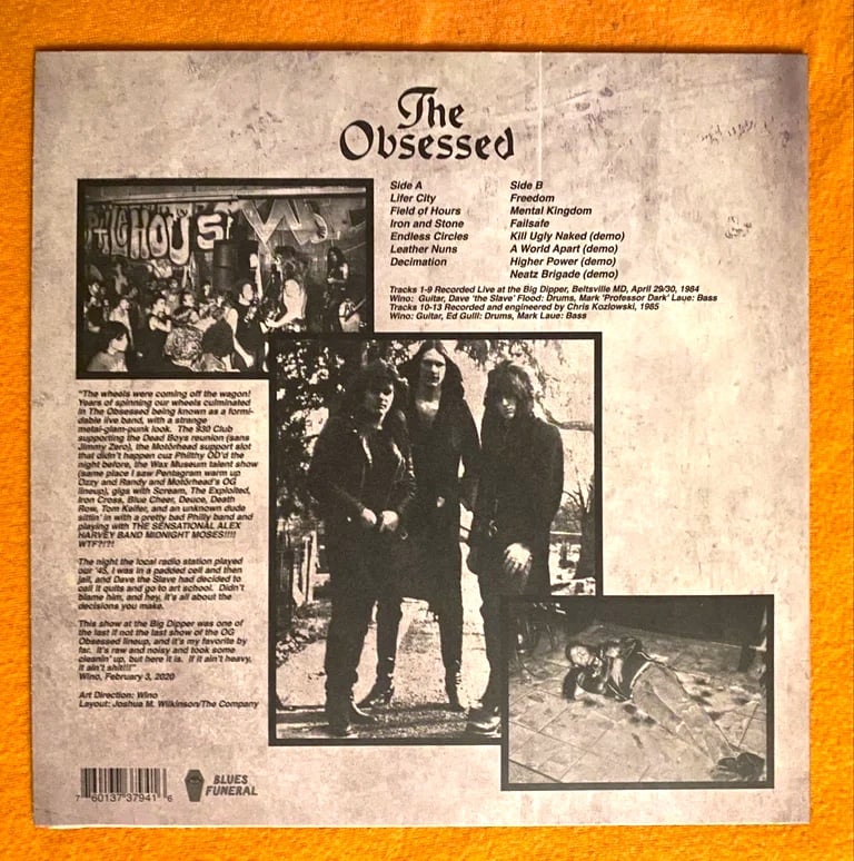 The Obsessed - Big Dipper (signed vinyl)