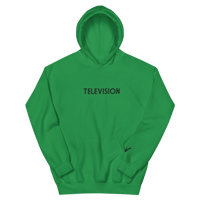 Image 1 of TELEVISION EMBROIDERED HOODIE - IRISH GREEN
