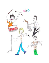 Image 2 of "The Who" an illustration by MDB