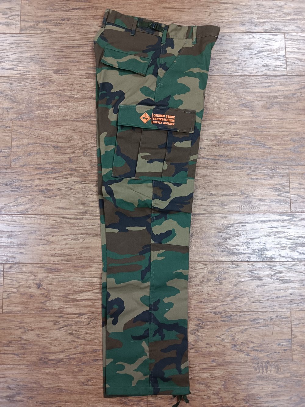 Image of Camo "Script" Cargo Pants