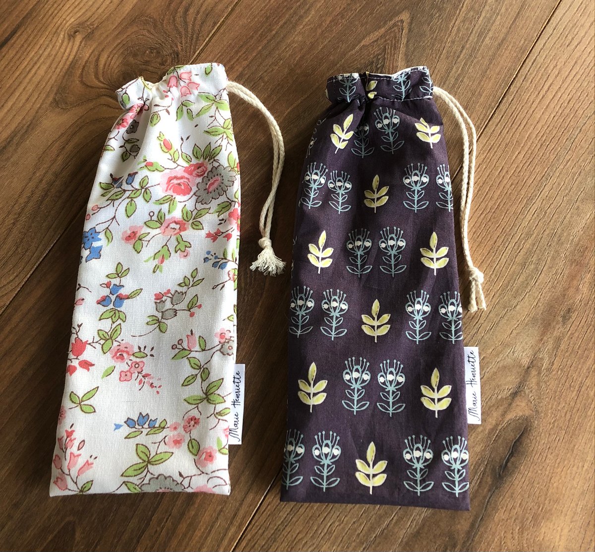 Puooifrty Lot De 20 Pochettes à Couverts En Toile Rustique Pour Mariage - Élégantes Et Pratiques 21x11 Cm