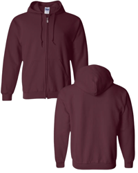 Image 2 of Blank unisex zip up hoodies  (20+ ask for quote)