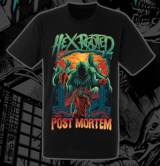 Image of HEX RATED : POST MORTEM  Tshirt