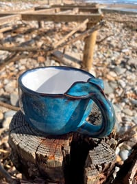 Image 2 of BLUE WHALE TAIL MUG