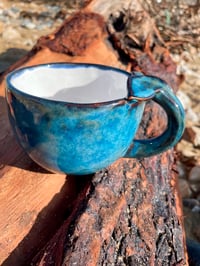 Image 4 of BLUE WHALE TAIL MUG