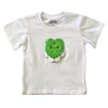 Kaina Kalo - Puff Print Keiki Tee - White