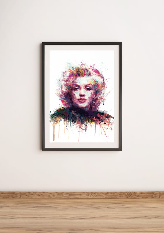 Image of Marilyn 2024 (A2 Hand embellished Print)