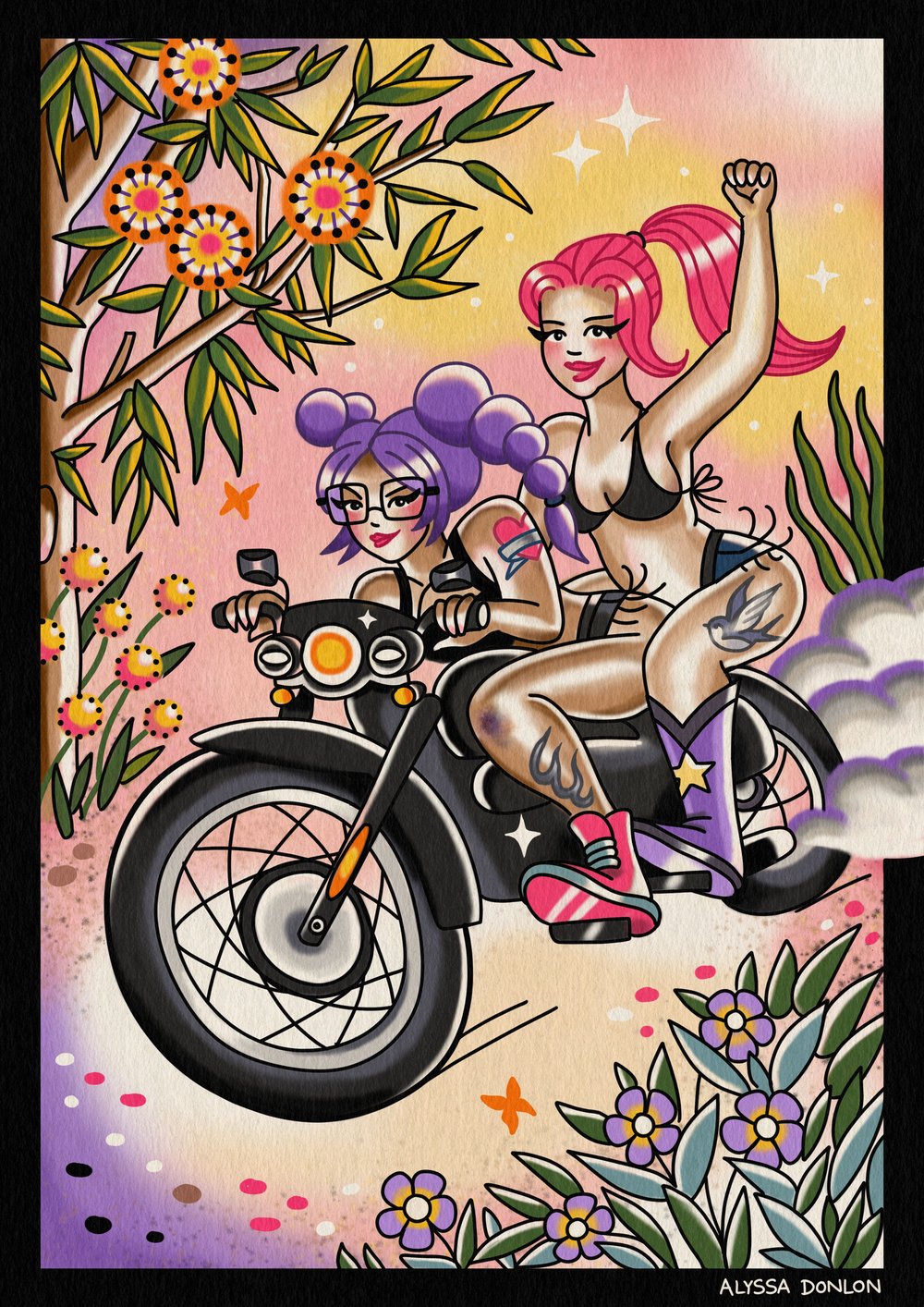Biker Babes (A4)