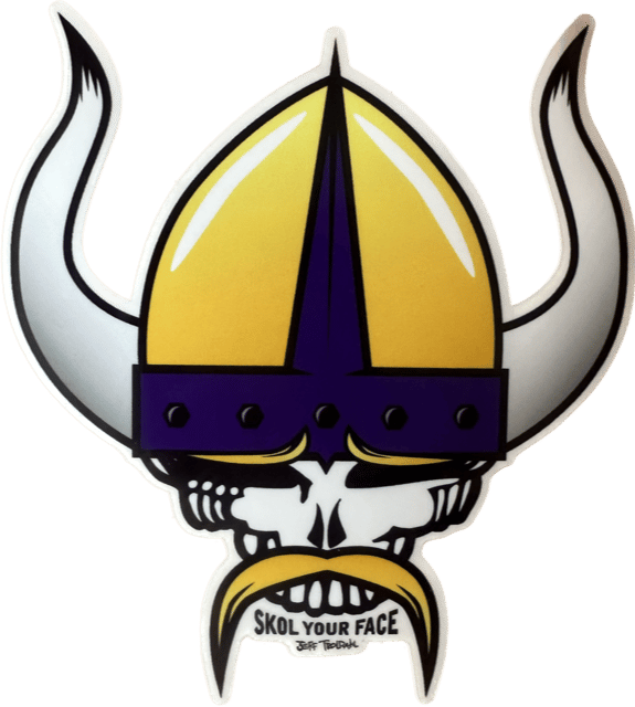 Skol Your Face Sticker