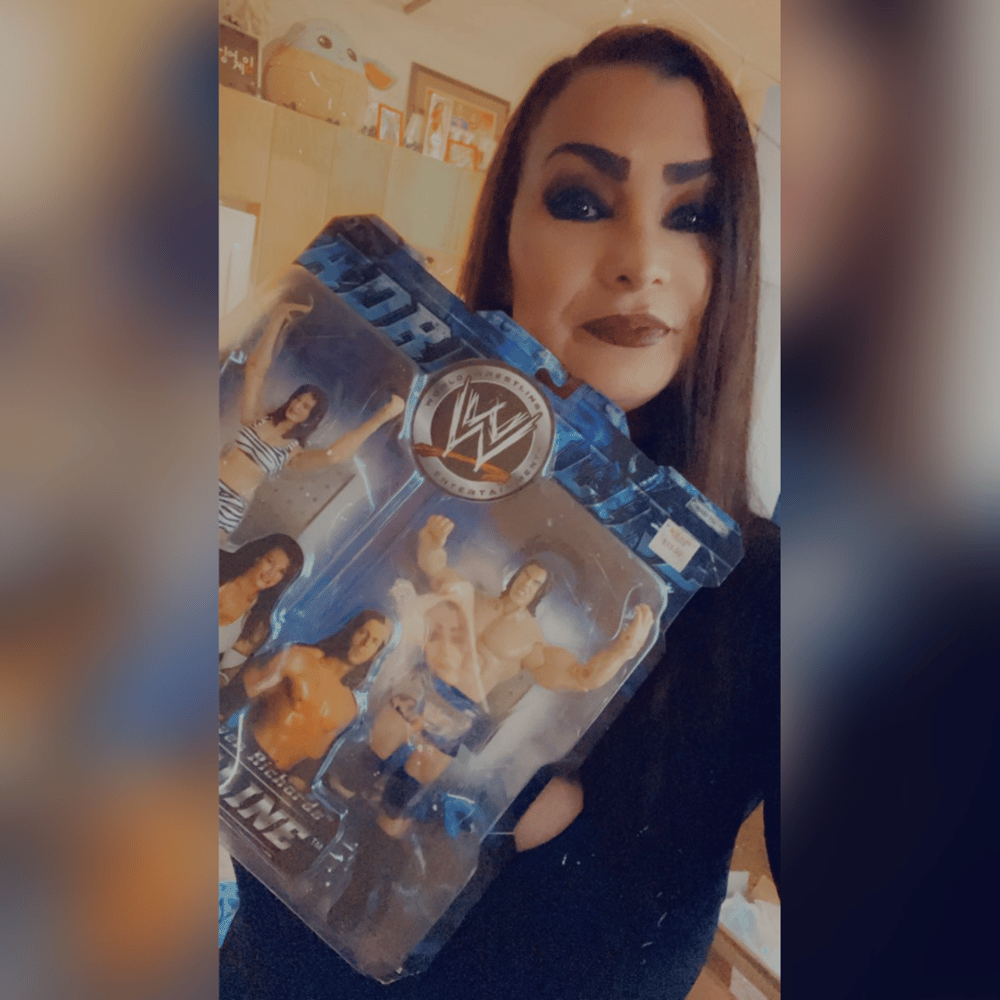 WWE Victoria & Steven Richards Adrenaline Series 8 Action Figure + Free Signed Photo