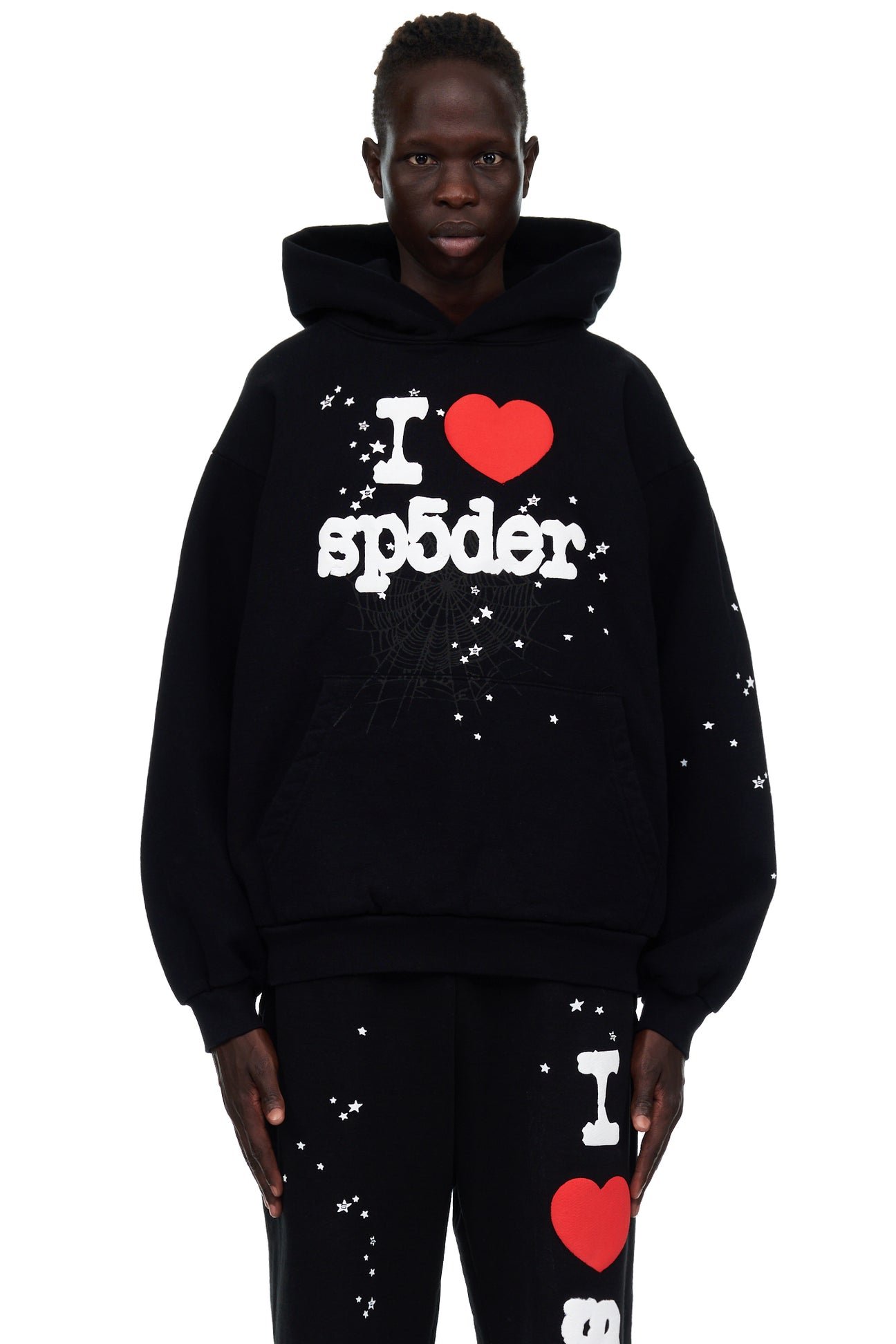 SP5DER WORLDWIDE I HEART SP5 SOUVENIR HOODIE BLACK | THE BLUEPRINT SP5DER WORLDWIDE I HEART SP5 SOUVENIR HOODIE BLACK | THE BLUEPRINT