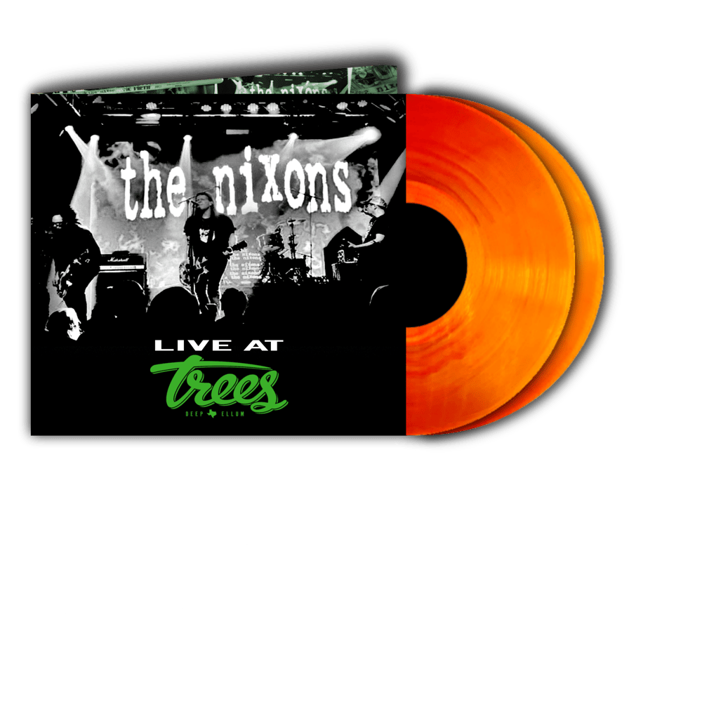 Image of THE NIXONS LIVE AT TREES 2 LP SET (LIMITED EDITION FIRE VINYL)