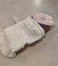 Image 2 of Natural Fiber Soap Sack