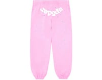 Sp5der Worldwide OG Web Sweatpants Pink