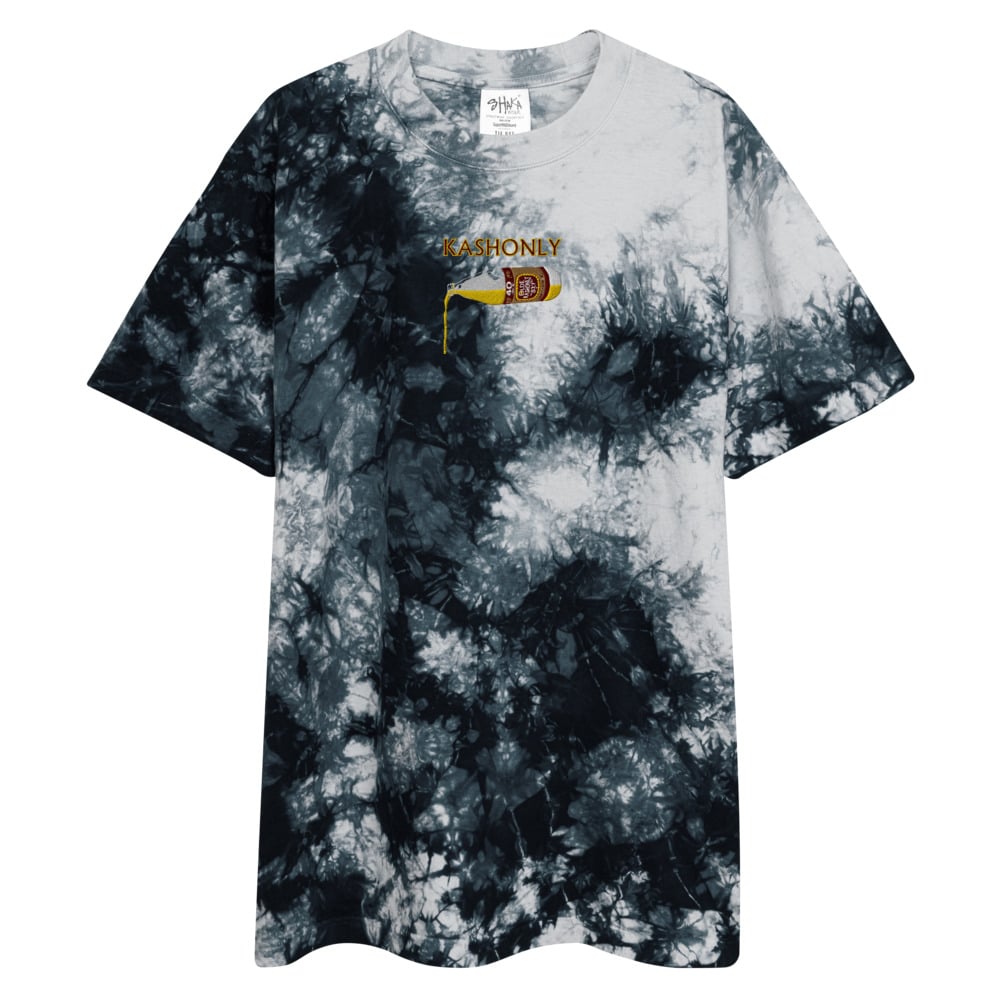 Image of OLDE KASHONLY OVERSIZED TIE-DYE T SHIRT