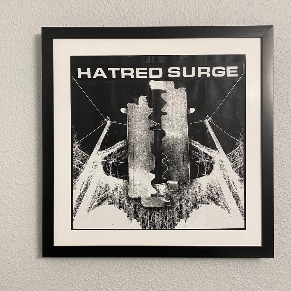Image of ‘hatred surge’ original collage