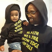 Image 1 of Health, Wealth, Knowledge Of Self  Hoodie Or Crewneck Sweatshirt 