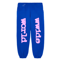 Sp5der Worldwide Beluga Sweatpants Blue