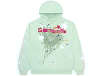 Sp5der Worldwide SP5 Hoodie Mint