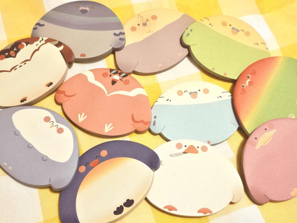 Bird Sticky Notes | limpachi