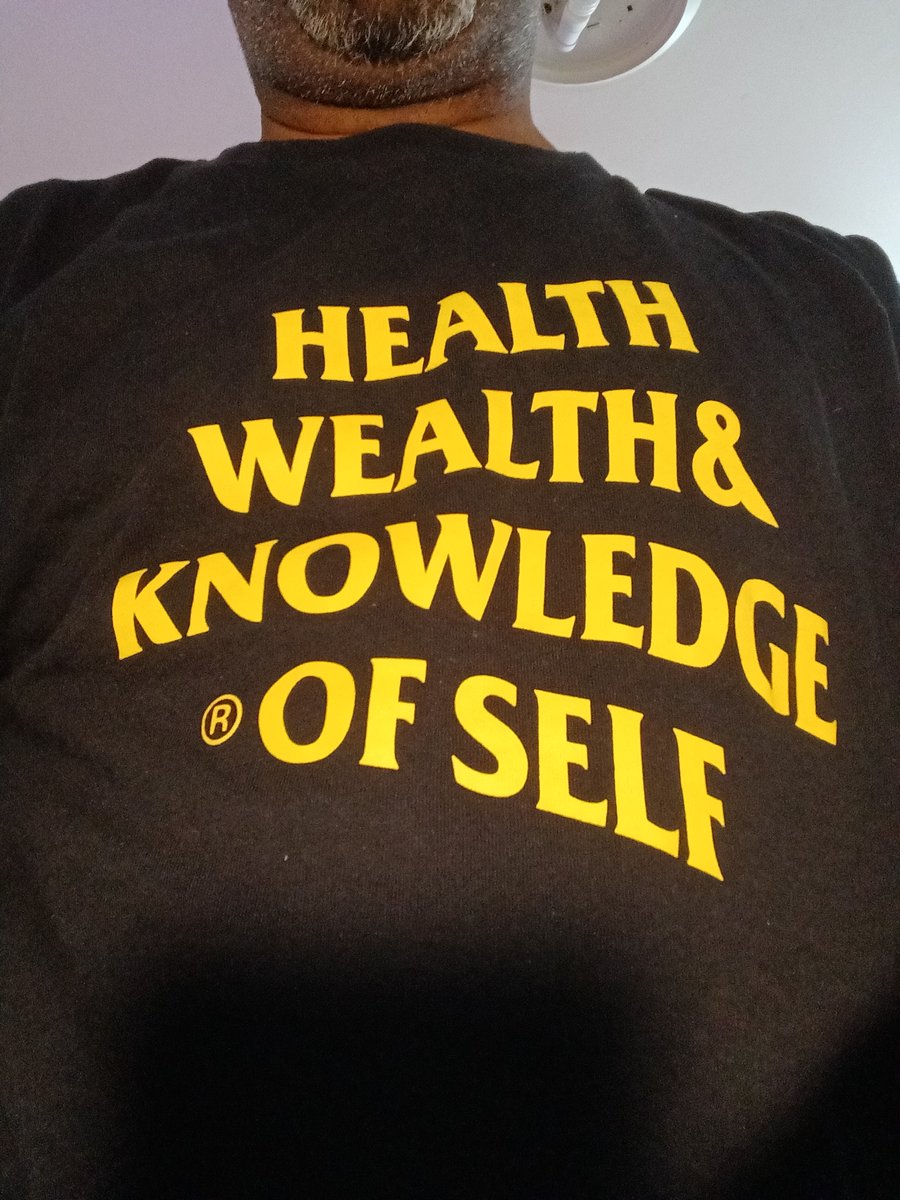 Image of Health, Wealth, Knowledge Of Self T Shirt 