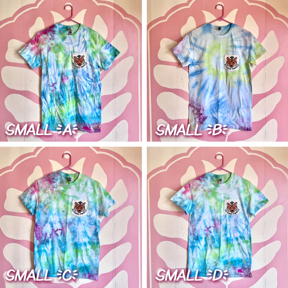 AP pocket tee - Tie Dye