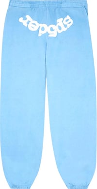 Sp5der Worldwide Web  Sweatpant Sky Blue