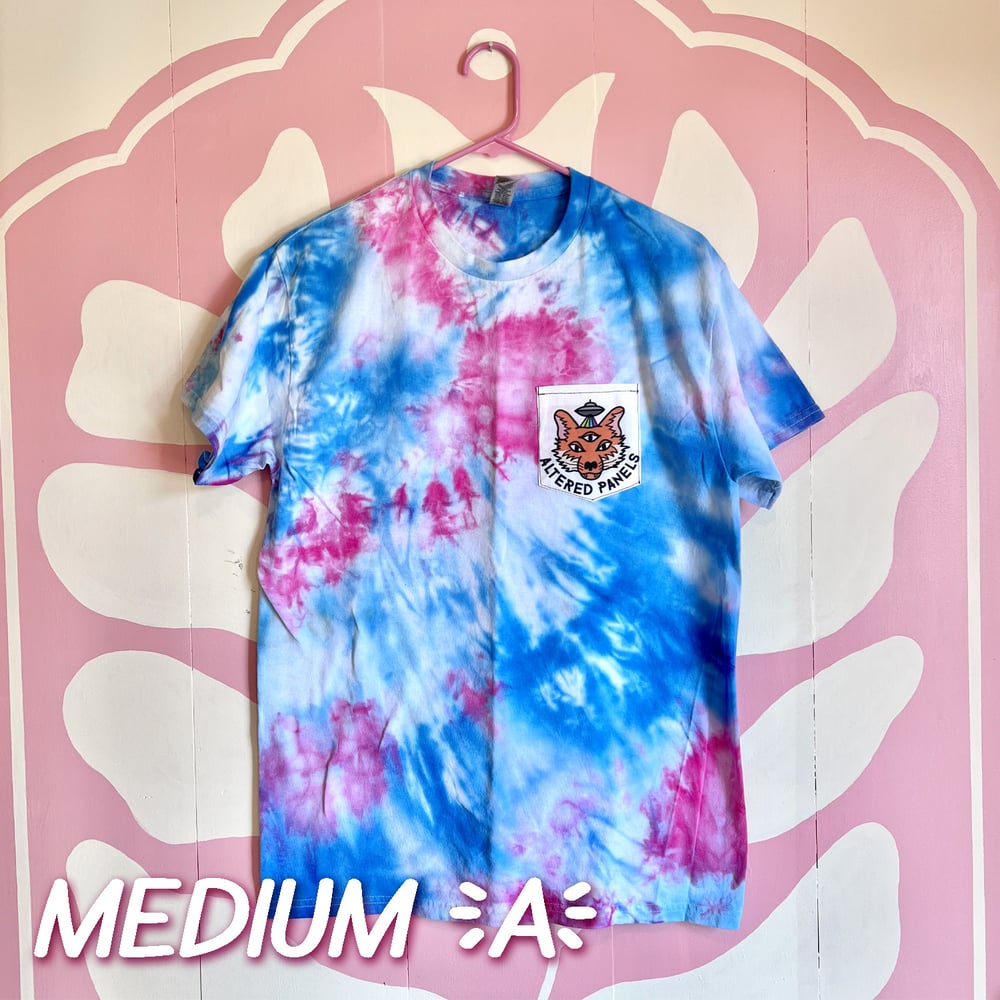 AP pocket tee - Tie Dye