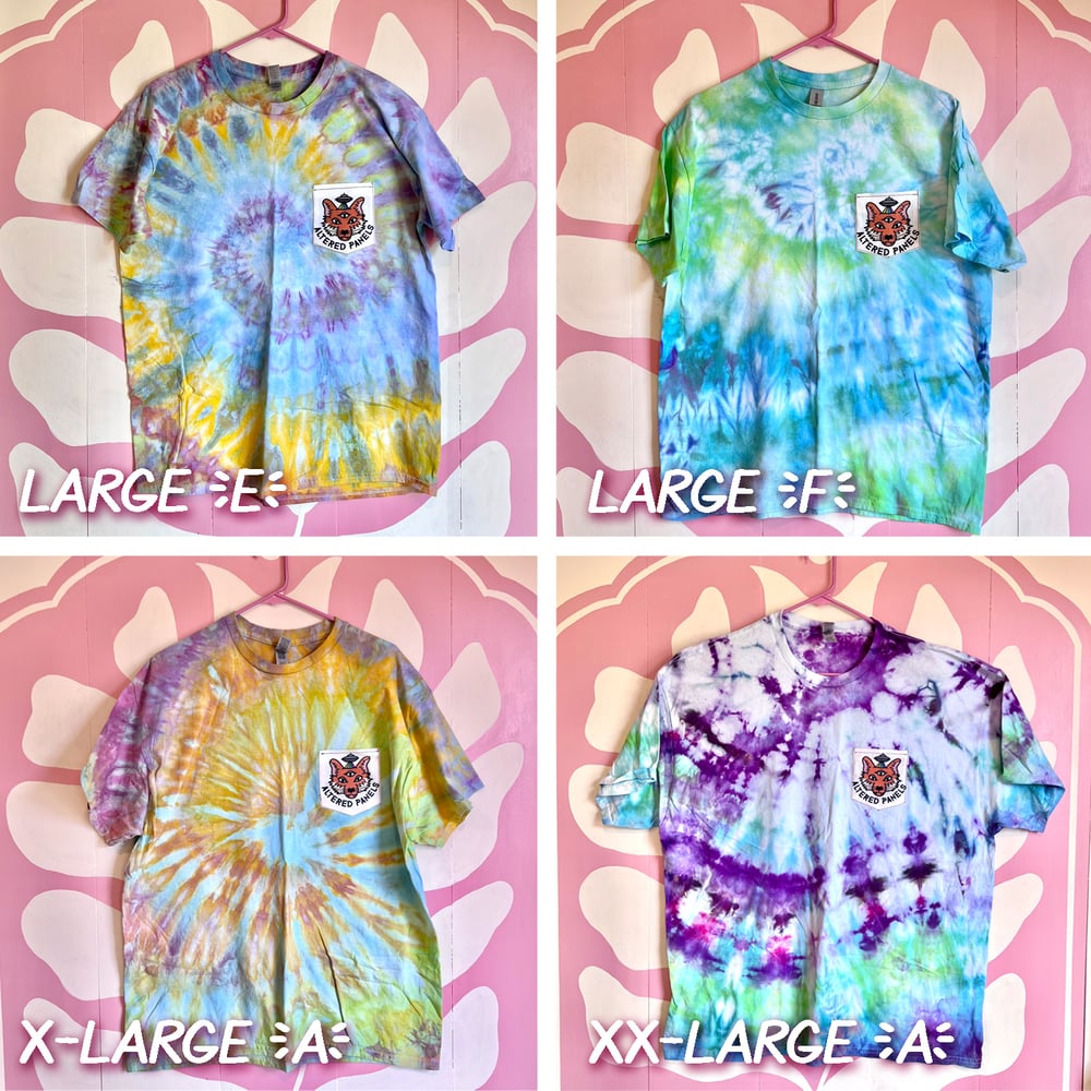 AP pocket tee - Tie Dye