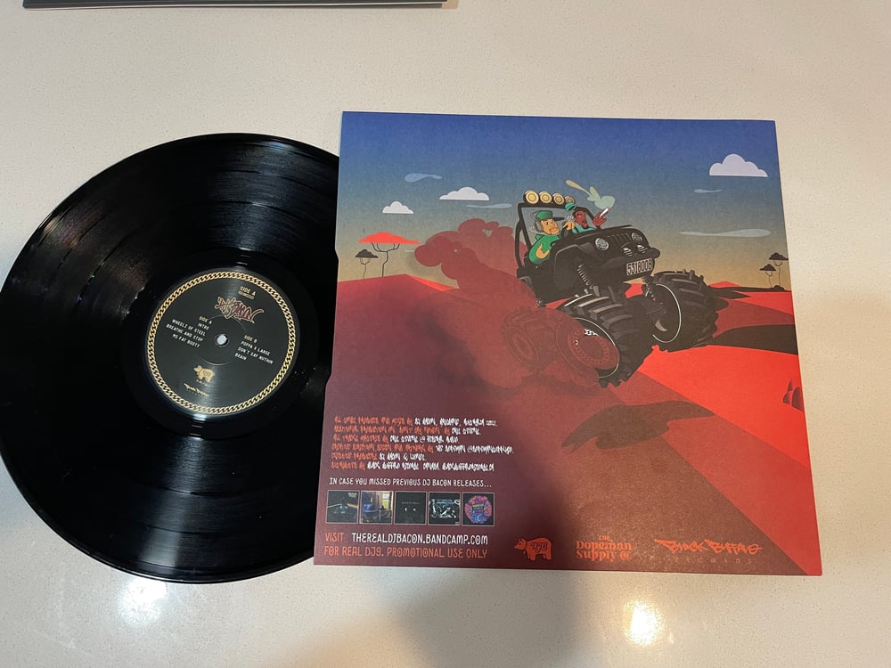 A HIP HOP LOVERS AFRICAN SAFARI - LP