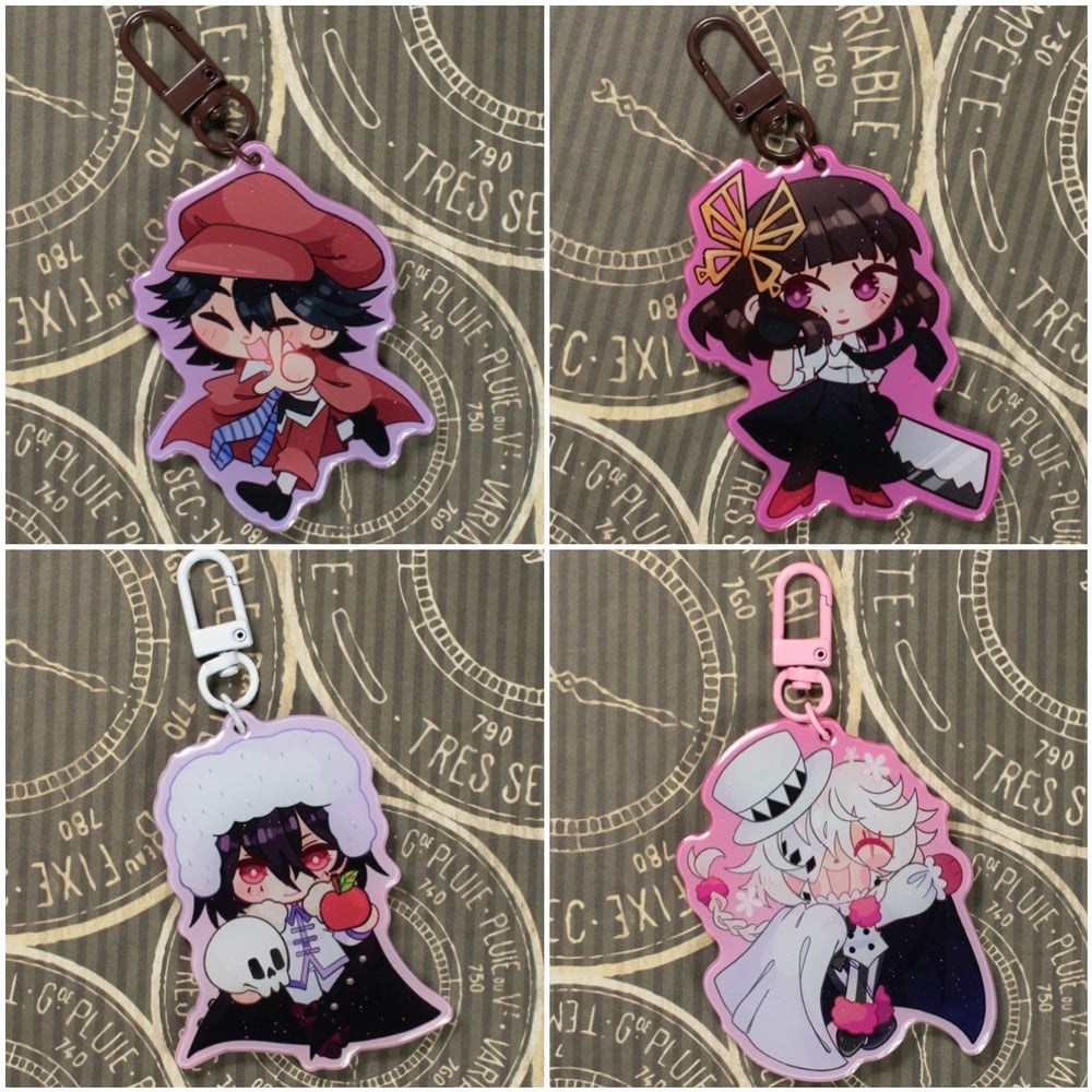 Image of BUNGOU STRAY DOGS 3 Inch Epoxy Keychain