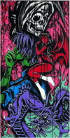 BY WHICH I'M HAUNTED | 48X24 ACRYLIC ON CANVAS
