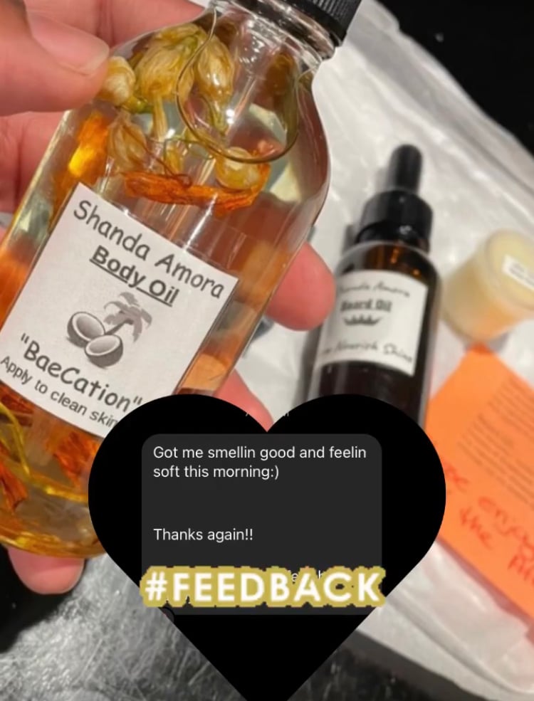 “BaeCation” Body Oil