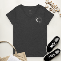 Image 4 of Women’s Moon Rays V-Neck Tee