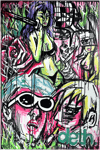 DETH PARTY | 36X24 ACRYLIC ON CANVAS