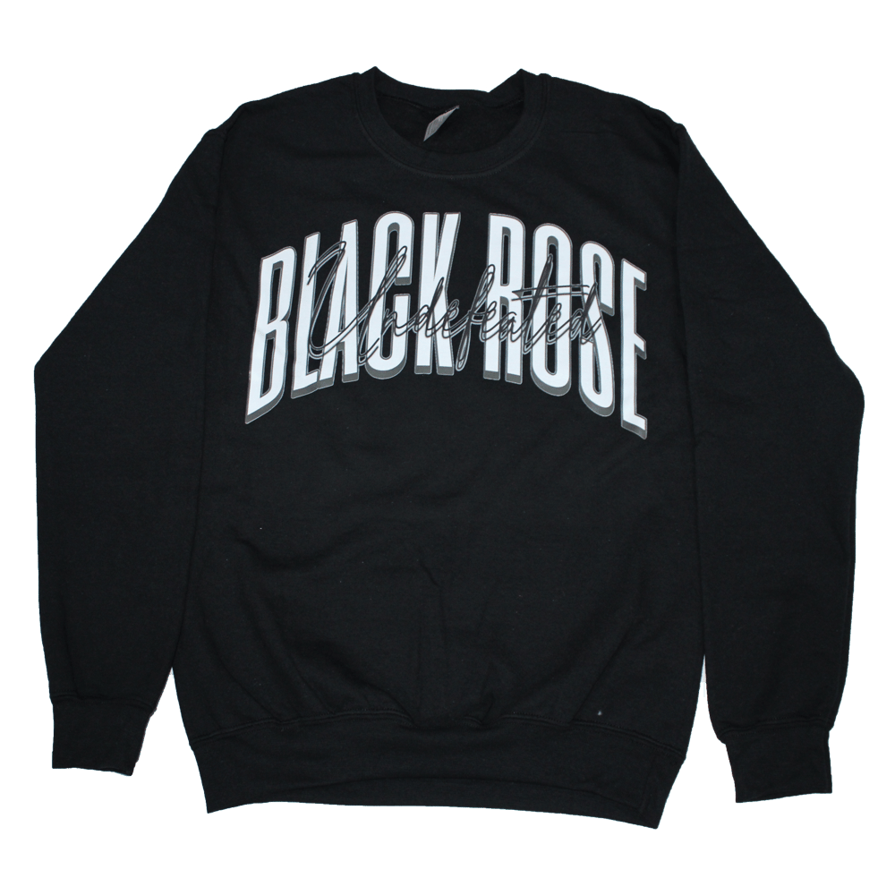 Image of Logo crew neck (black)